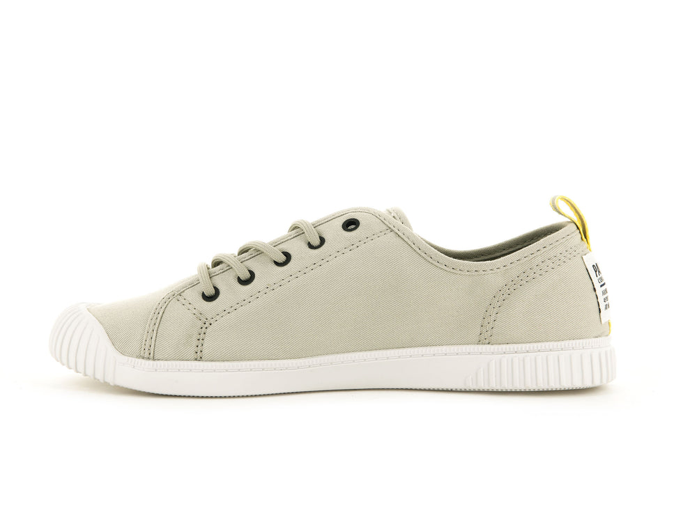 Zapatillas Palladium EASY LACE CANVAS Mujer Dune | Costa Rica-37589